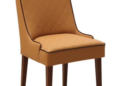 Armchair Club Lounge Designer Chair Upholstery Sofa Decoration Relax TV Yellow new